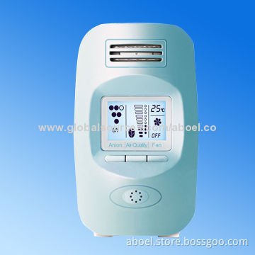 AC Power Tabletop Air Ionizer Release Negative Ions Purifier for Personal Home, Office
